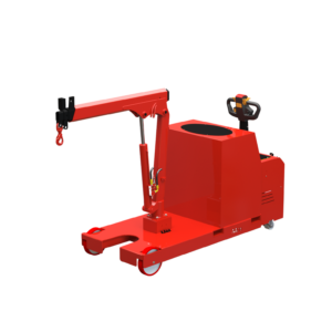 Grúa móvil motorizada ATLAS 1TE3L con triple extensión eléctrica, capacidad 1.000 kg