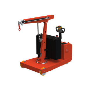 FLEX G750DBL met een elektrische capaciteit van 750 kg en een elektrisch telescopische arm