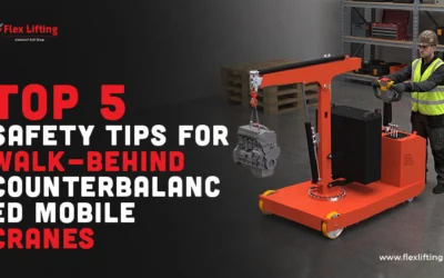Top 5 Safety Tips for Walk-Behind Counterbalanced Mobile Cranes
