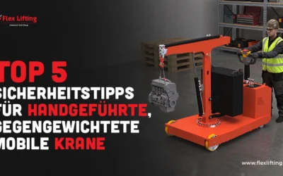 Top 5 Sicherheitstipps für handgeführte, gegengewichtete mobile Krane