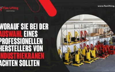 Worauf Sie bei der Auswahl eines professionellen Herstellers von Industriekranen achten sollten