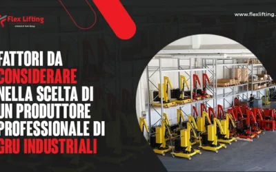 Fattori da considerare nella scelta di un produttore professionale di gru industriali