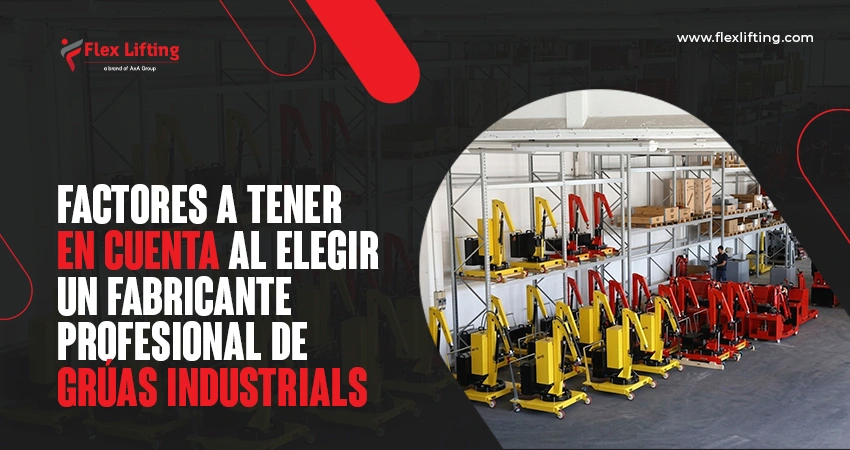 Factores a tener en cuenta al elegir un fabricante profesional de grúas industriales