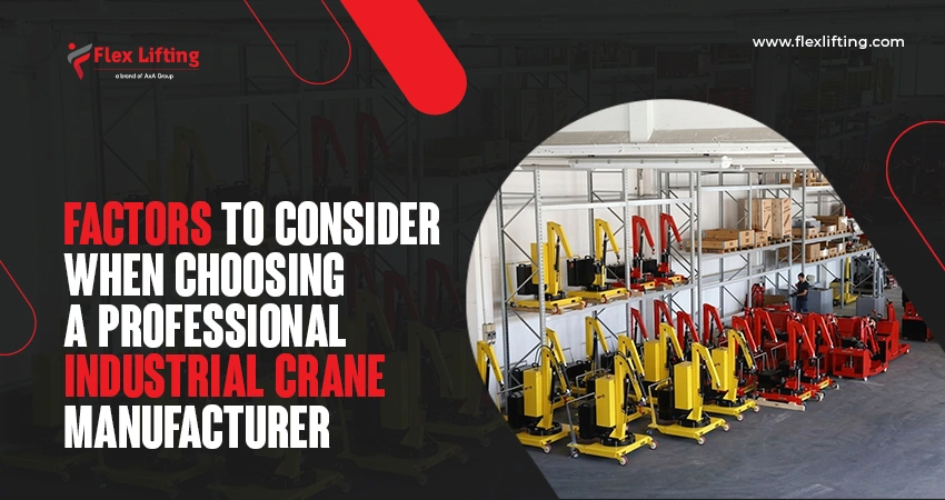 The Top Factors to Consider When Choosing a Professional Industrial Crane Manufacturer