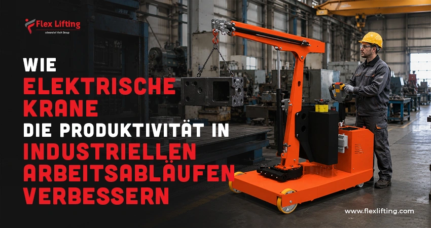 Wie elektrische Krane die Produktivität in industriellen Arbeitsabläufen verbessern