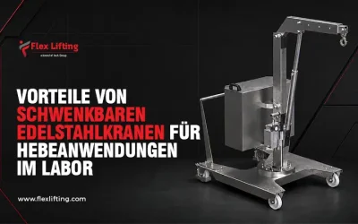 Vorteile von schwenkbaren Edelstahlkranen für Hebeanwendungen im Labor