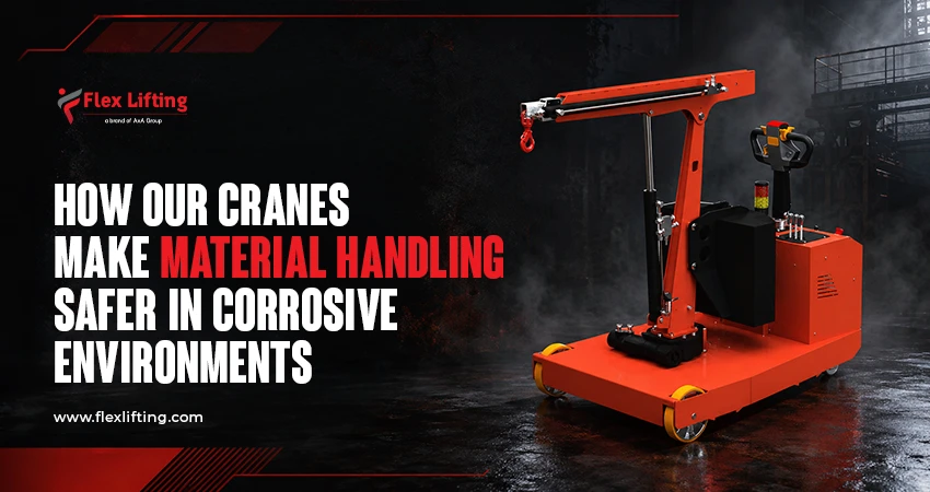 How Our Cranes Make Material Handling Safer in Corrosive Environments