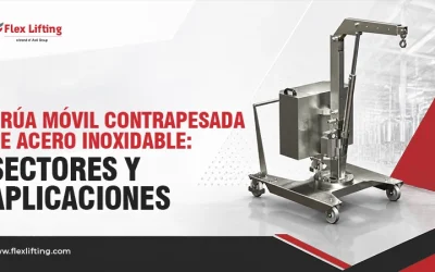 Grúa móvil contrapesada de acero inoxidable: sectores y aplicaciones